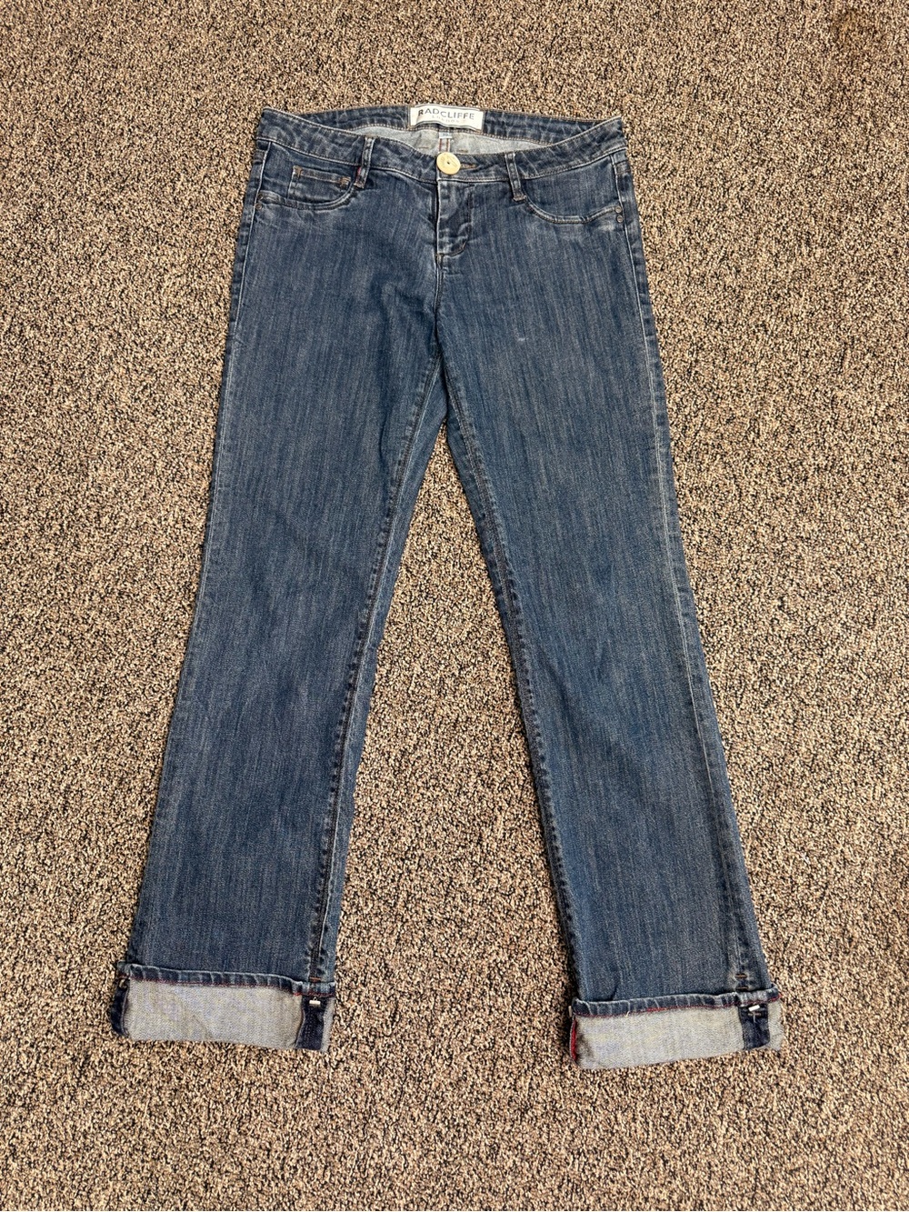 Radcliffe London Women's Straight-Leg Denim Jeans